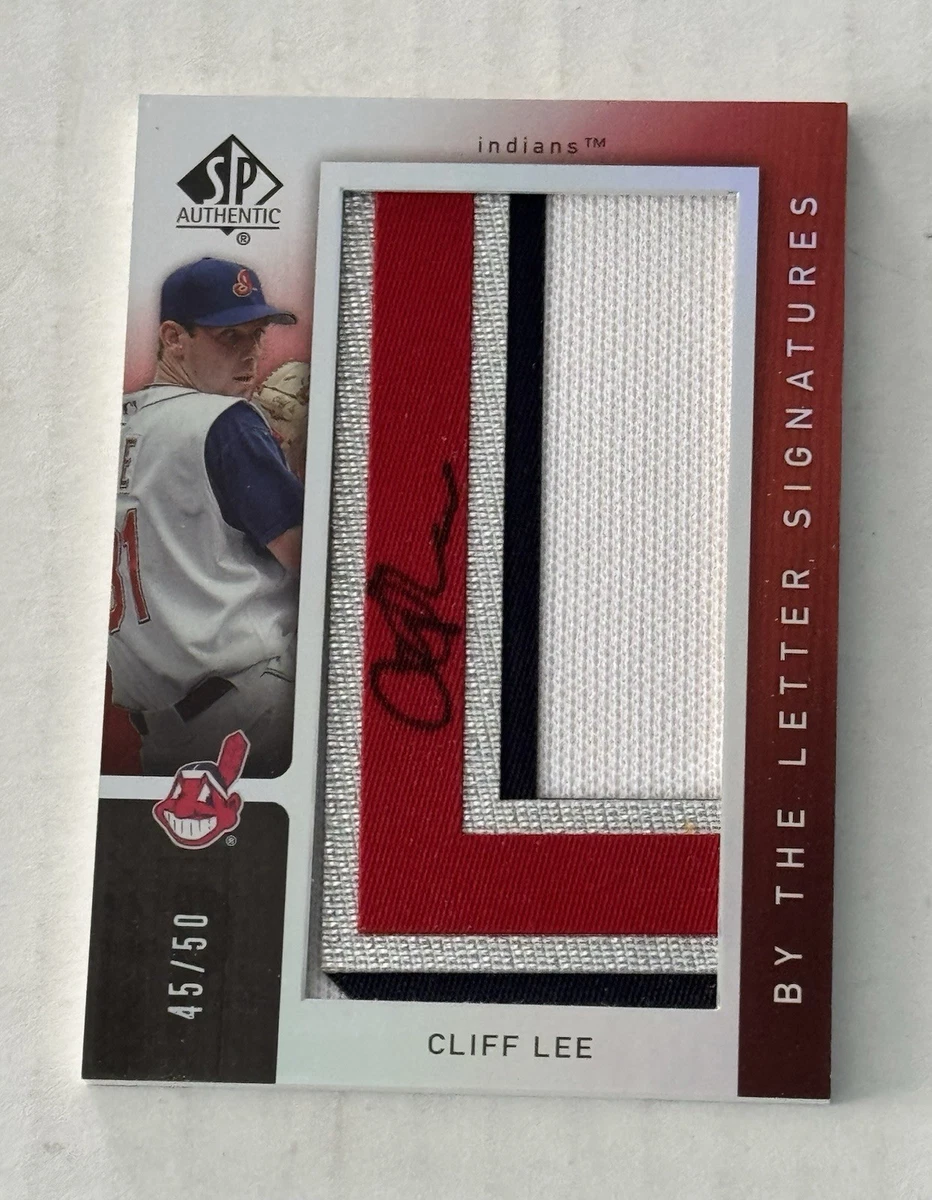 Cliff Lee Baseball Autographed Sports Trading Cards & Accessories