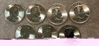 Lot of 7 - 2015 CANADA 1/2 oz FINE SILVER .9999 Bald Eagle $2 Bullion Rounds