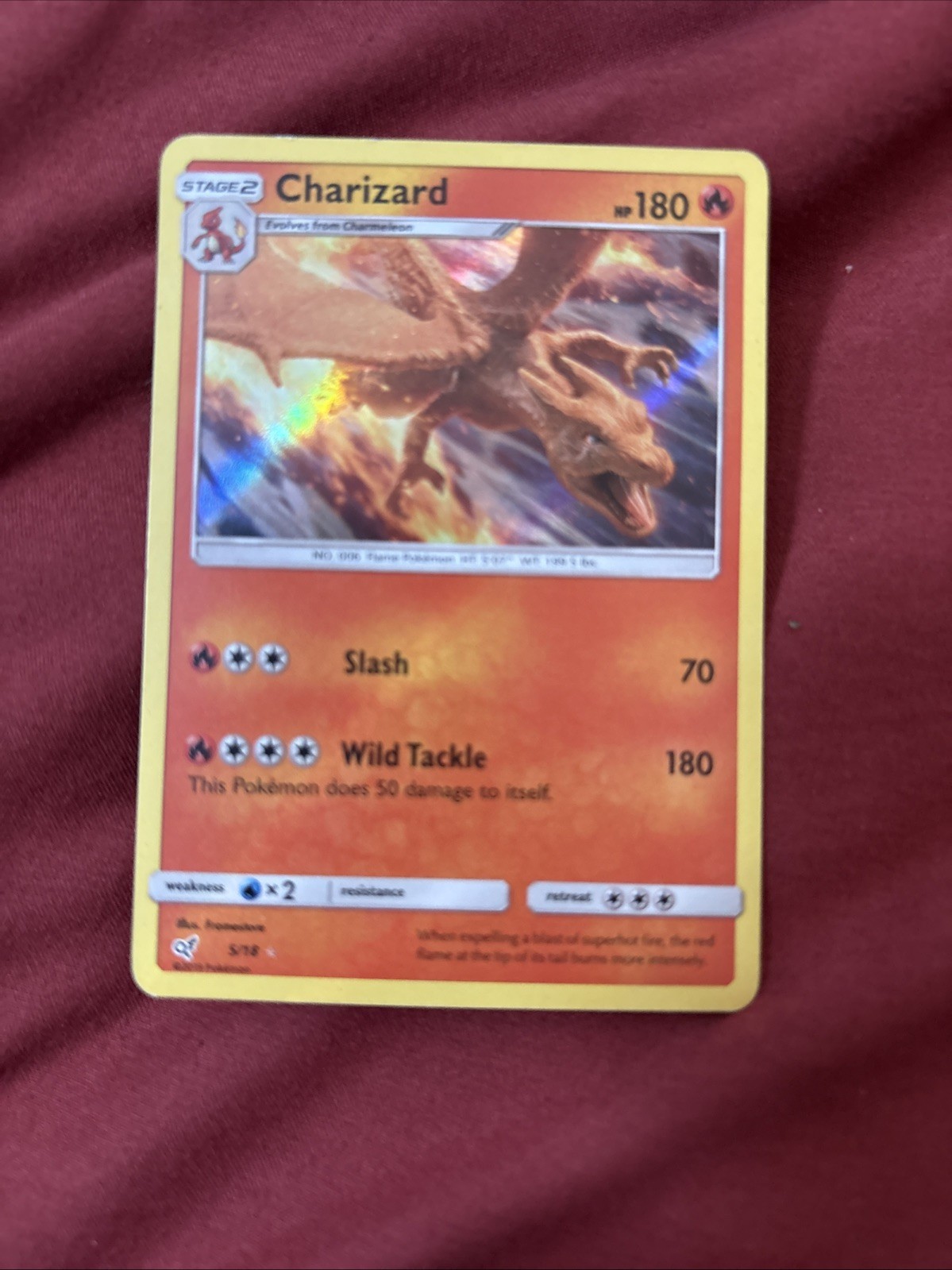 MINT/NM Charizard 5/18 Detective Pikachu Holo Rare Pokemon TCG