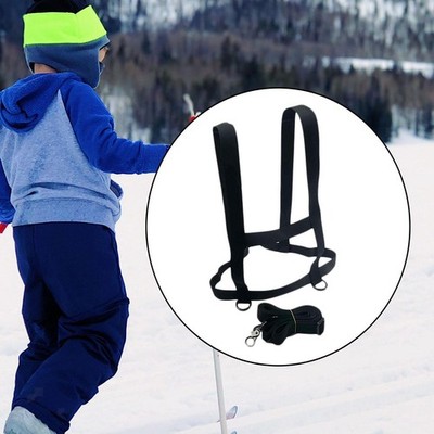Kids Ski and Snowboard Harness Trainer Leash Equipment Speed Control Ski