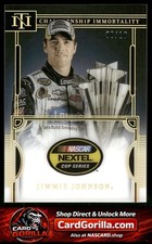 Jimmie Johnson Racing Rookie Card Checklist 6