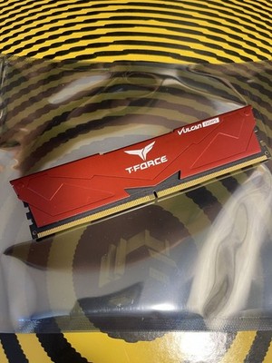 TEAMGROUP T-Force VULCAN DDR5 6000mhz DESKTOP RAM RED 16gb CL38