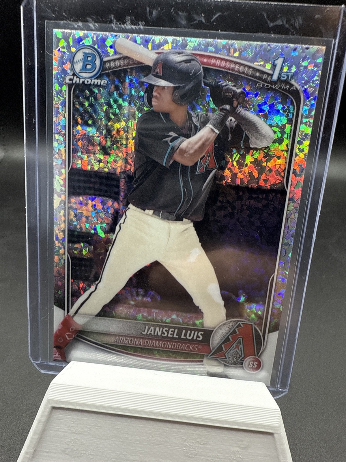 2025 Bowman #BCP-84 Jansel Luis Chrome Prospects Mini Diamond Refractor