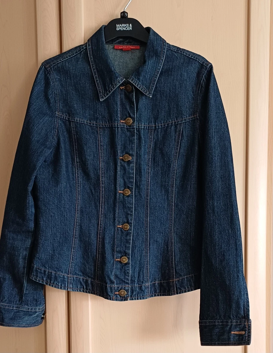 Veste élégante Laura Ashley Noir Et Blanc - Taille 12/38, Neuve Sans étiquettes, Mix Polyester/coton