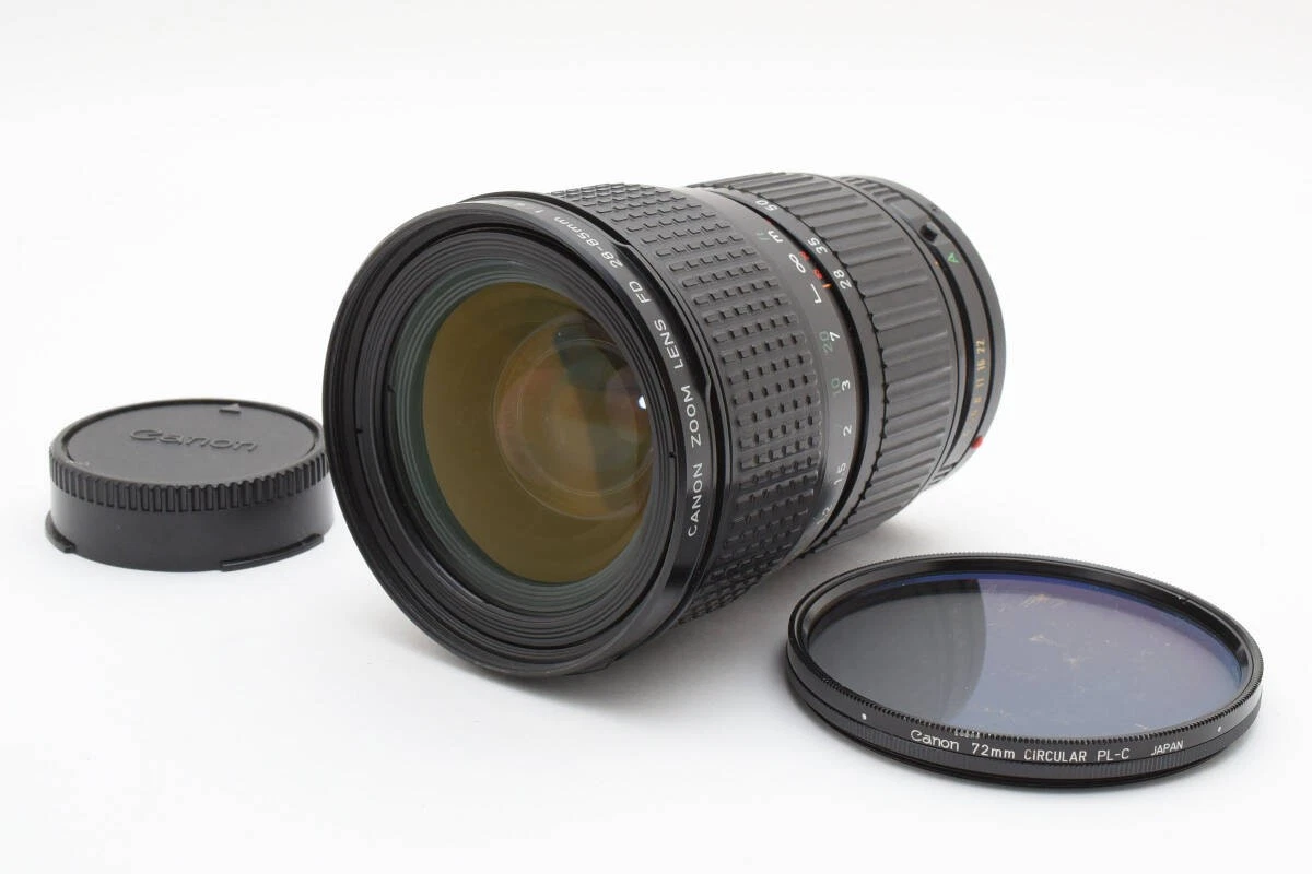 Objectif Canon FD 28-85mm F/4 - Pour Pièces (Série N°60057) - Mauvais état
