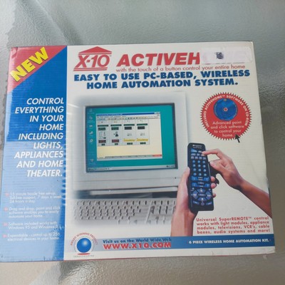 NEW X10 ActiveHome Wireless Home Automation System PC Based CK11A NEW Sealed