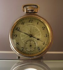 Antique Hamilton 10k Gold Filled Pocket Watch 1920's WORKS, Original Owners