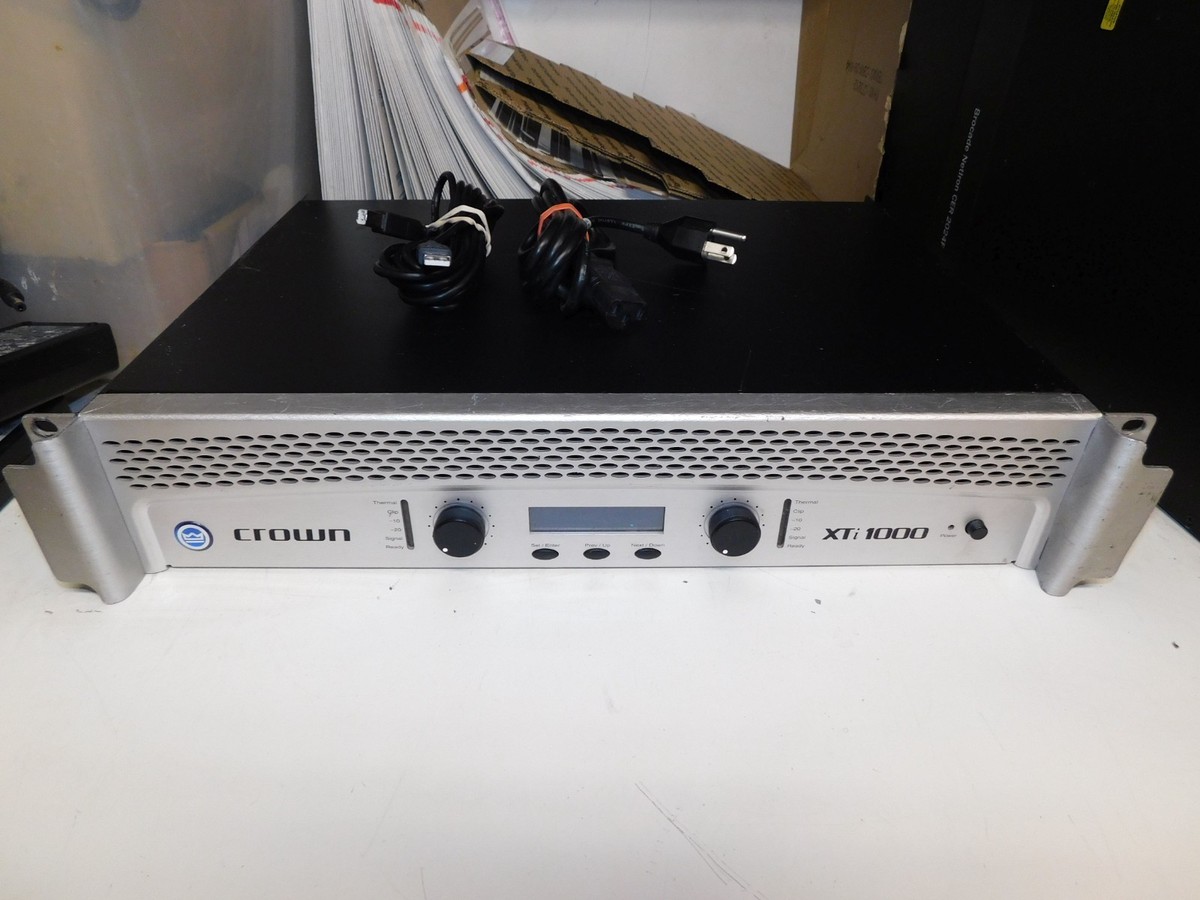 Crown Xti-1000 Amplifier for sale online | eBay