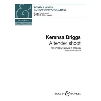 A tender shoot: mixed choir (SATB divisi). Partition de - French Language Sheet