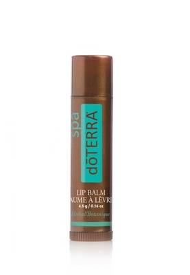doTERRA SPA Lip Balm Herbal Natural Formula Infused Spearmint Lemon 4.5g NEW