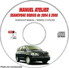 Revue technique Ssangyong RODIUS