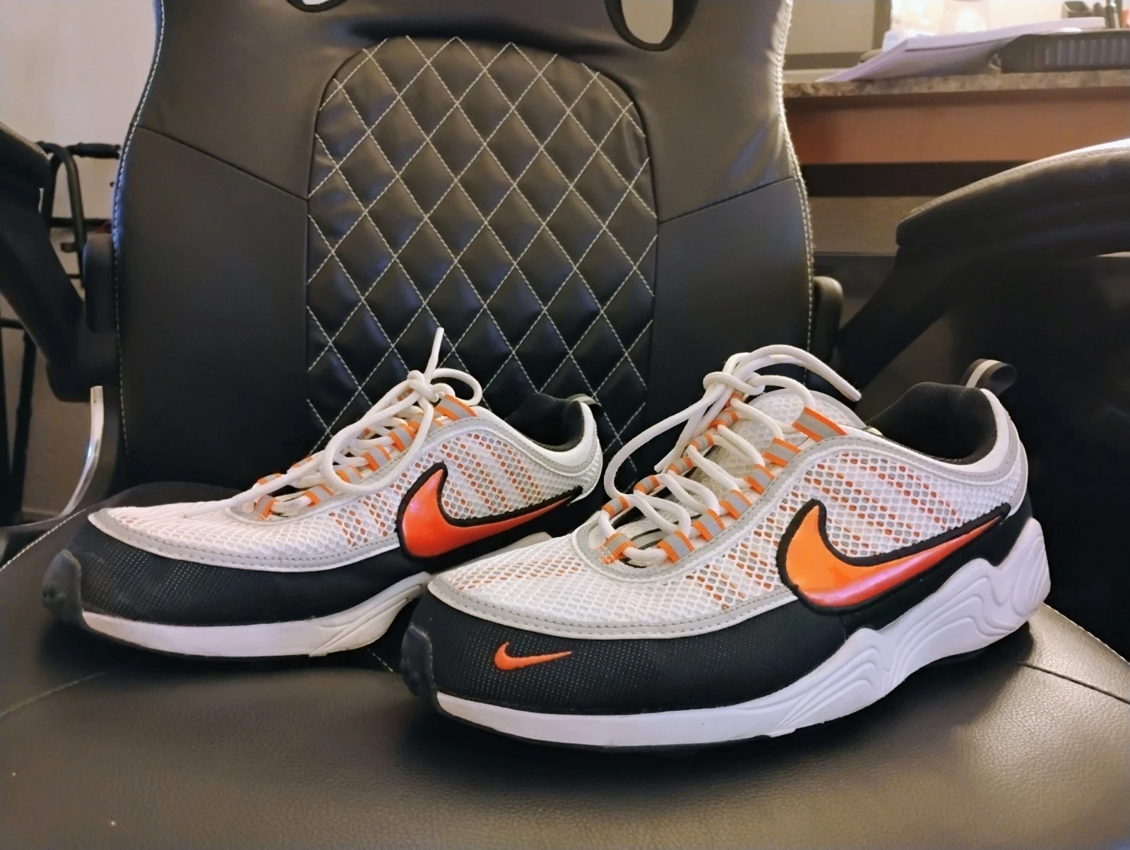 Nike Air Zoom Spiridon Men's Team Orange Shoes Size 11