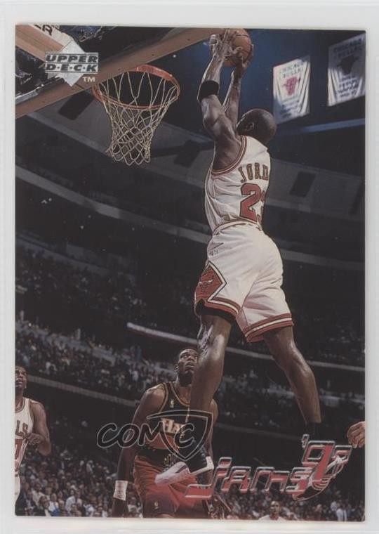 1997-98 Upper Deck Jams '97 Chicago Bulls Michael Jordan #139 HOF