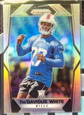 Panini 2017 Prizm Football Tre'Davious White Rookie Card #294 Bills Silver SP. rookie card picture