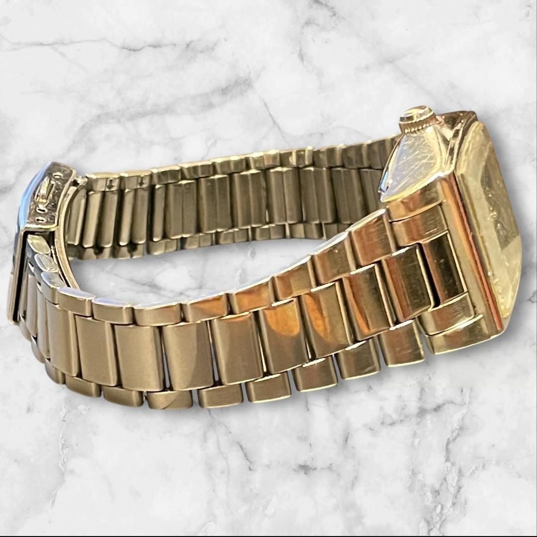 Orient Automatic 3 Star Rectangular Black Dial Vi… - image 5