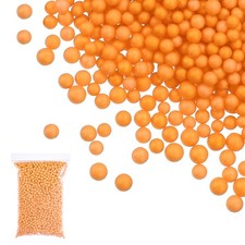 Foam Beads, 7-9mm Foam Balls, Mini Foam Balls Dark Yellow