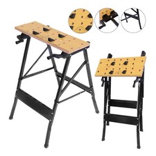 Folding Portable Workbench Workshop Wood Worktop Carpenter Clamping Work Bench