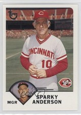2003 Topps Retired Signature Edition Sparky Anderson #99 HOF 5xh