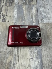 Kodak PIXPRO FZ43 16.0MP Red Compact Digital Camera TESTED WORKS