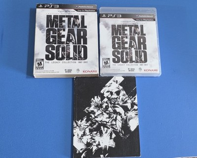 192:  Metal Gear Solid The Legacy Collection Playstation 3 PS3 SlipCover/Artbook