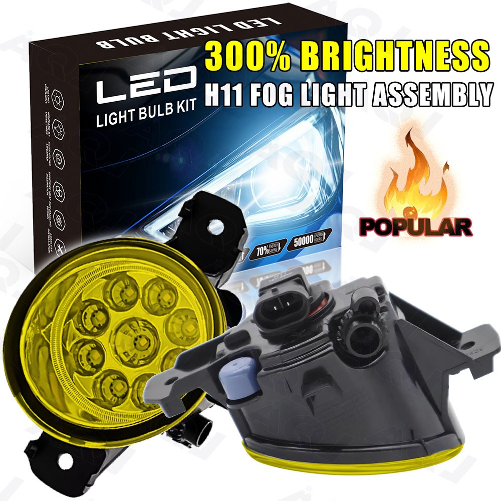 For INFINITI JX35 2013 Pair bumper fog Light Driving Lamp w/Bulbs Replacement