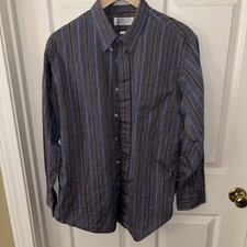 Hennessy Van Heusen Men's Shirt Vtg 70s Preppy M 16 Made in USA