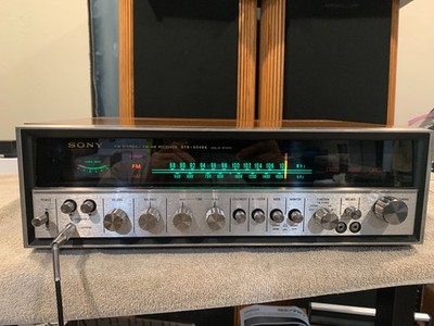Serviced Clean Sony STR-6046A Stereo Receiver Working Well