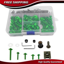 155PCS Green Complete Fairing Bolts Kit Screws Set For Suzuki GSXR1000 2001-2021