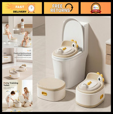 3-in-1 Toddler Potty Chair  Step Stool, Portable Kids Potty Training Seat, Remo