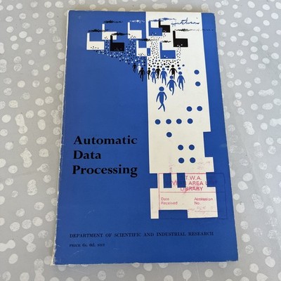 Automatic Data Processing, Vintage Computerbuch erschienen 1961 bei HMSO gebraucht