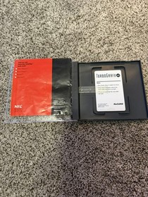 TurboGrafx-16 Double Dungeons, Complete HuCard, Manual, & Case Excellent 