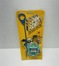 Vintage 1980s Unbranded Spin Robot Toy Top Moc New
