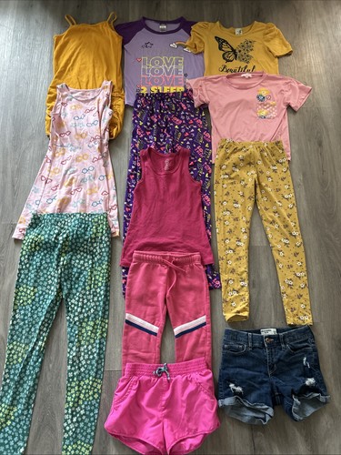 Size 10/12 Girls Clothing Lot, 12 Items, Abercrombie, Poof Girl, Lily Bleu, C&J