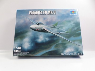 Trumpeter 1:48 Vampire F.MK.5 Kampfflugzeug