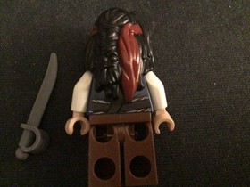 Lego Jack Sparrow  (poc001) Minifigures Pirates Of The Caribbean 4192/4191/4183