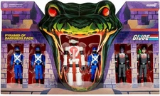 G.I. Joe Cobra Pyramid of Darkness Pack 6 Figures Super7 SDCC 2022 SEALED