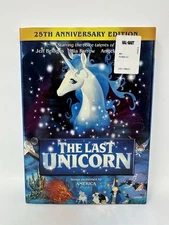 The Last Unicorn/1982 DVD 25th Anniversary Edition Animated Fantasy - MINT Disc!
