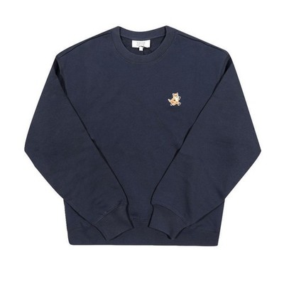 Maison Kitsune Herren Sweatshirt mit Rundhalsausschnitt 151112344