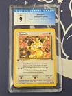 CGC 9 MINT+ Meowth Team Rocket 1st Edition 62/82 Pokemon Card