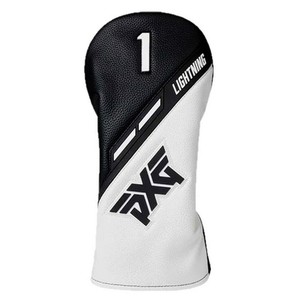 NEW PXG Parsons Xtreme Golf Lightning Leather Black/White Driver Headcover