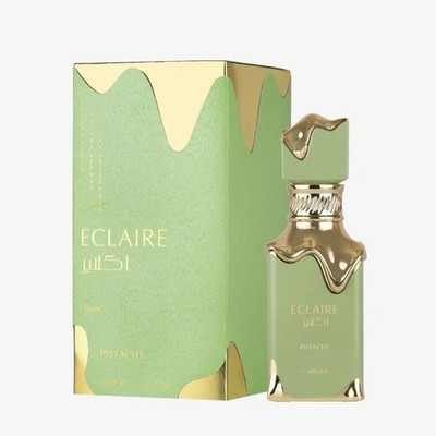 Lattafa Eclaire Pistache Eau De Parfum 3.4 oz for Unisex | Gourmand Fragrance