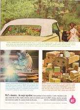 Metal & Thermit Corporation 1962 Original Print Ad Vinyl Plastics Coatings