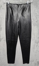 Abercrombie  Fitch Pants Womens Sz Medium Vegan Leather High Rise Slim Stretch