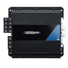 4-Kanal-Mini-Verstärker 1200W CarHifi Endstufe 16,6x14,9x6,2cm Boot Auto Bike