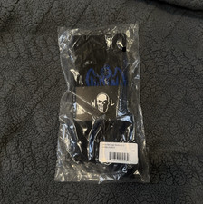 Warren Lotas Crew Socks Black/Blue Bat Reaper...
