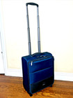 Antler Cabin Case Fabric 2 Wheel 2 Section Suitcase TEAL Super Light