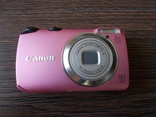 Canon PowerShot A3200 IS Pink 14.1MP Compact Digital Camera