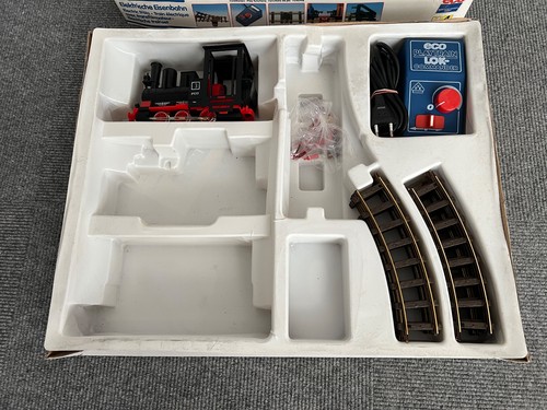 Faller E-Train Playtrain: Dampflok-Set  631706 Lok Schienen Trafo Anschluss OVP | Condition: Gebraucht