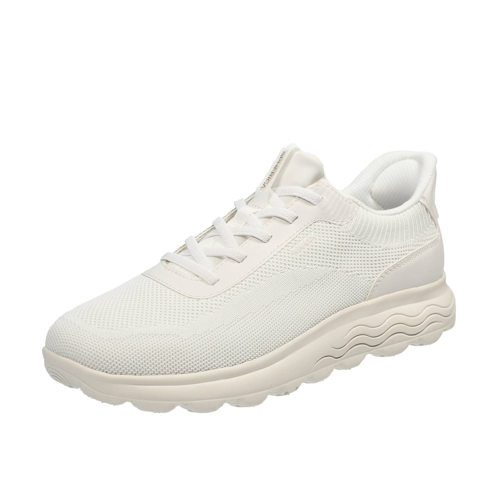 Geox Spherica Plus - leichte atmungsaktive Sneaker weiß - Größe 36 [23,4 cm]
