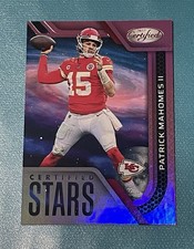 Patrick Mahomes - 2022 Panini Certified - Certified Stars #CS-2 Pink /199